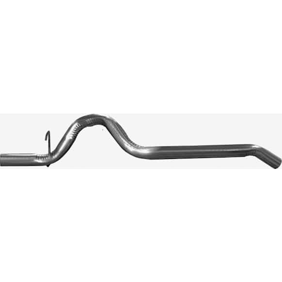 475237 Tail Pipe - Natural, Aluminized Steel, Direct Fit, Sold Individually