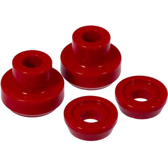 6-1210 Radius Arm Bushing - Red, Polyurethane, Direct Fit, Set of 4