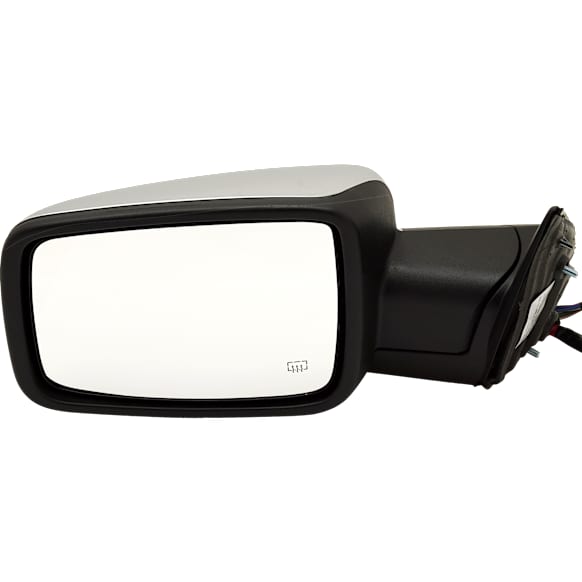Driver Side Mirror, Non-Towing, Power, Power Folding, Heated, Chrome, In-housing Signal Light, With Memory, With Puddle Light, No Auto-Dimming, No Blind Spot Feature