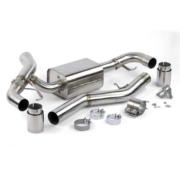 D660-0091 Axle-Back Exhaust System, 2.0L, 4Cyl, Made of Stainless Steel, Performance Series