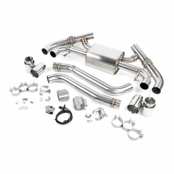 D660-0098 Axle-Back Exhaust System, 3.0L, 6Cyl, Made of Stainless Steel, Performance Series