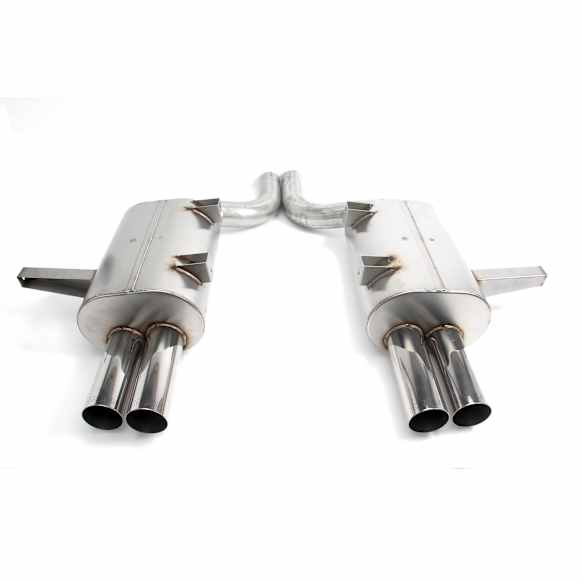 D660-3950 Axle-Back Exhaust System, 5.0L, 8Cyl, Made of Stainless Steel, Performance Series