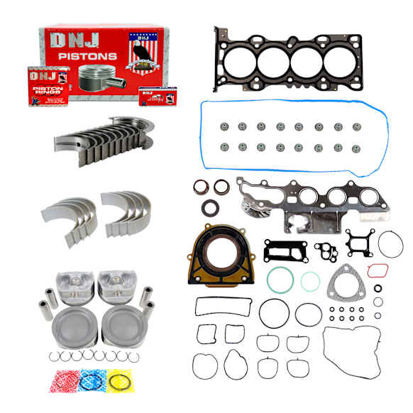 2010 Ford Escape - Engine Rebuild Kit, 4 Cyl 2.5L, DOHC, GAS, With Duratec Engine, 16 Valve, with Locating Tang