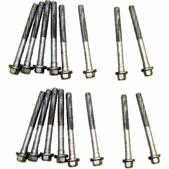 HBK3135 DNJ Cylinder Head Bolt Cylinder Head Bolt, Set of 16