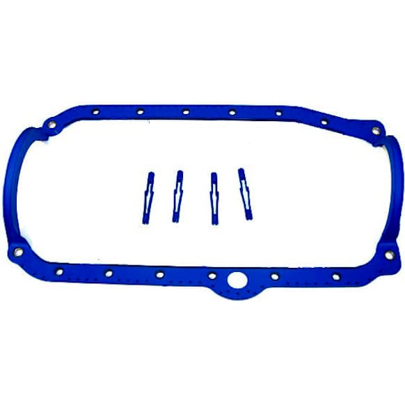 PG3126 Oil Pan Gasket - Rubber-coated fiber, Direct Fit, Set