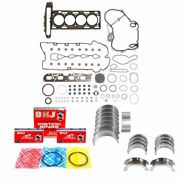 2011 Buick Regal - Engine Rebuild Kit, 4 Cyl 2.4L, Eng. Designation: LAF, Eng. VIN: C, DOHC, GAS, With Ecotec Engine, 16 Valve, With 2.5mm Oil Rings