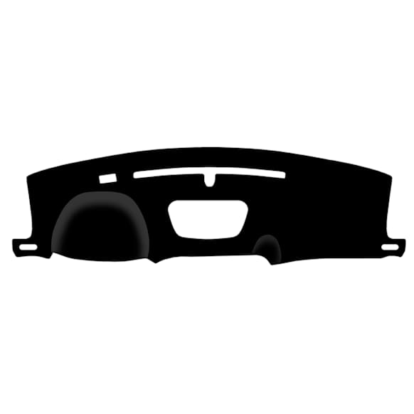 2019 Chevrolet Silverado 1500 - Dash Cover, Black, Dash Mat, With Collision Warning; Without Head Up Display