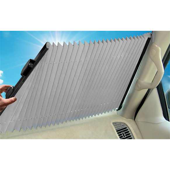 SS021-391 Sun Shade, Direct Fit - Silver, Metallic Aluminized Fabric