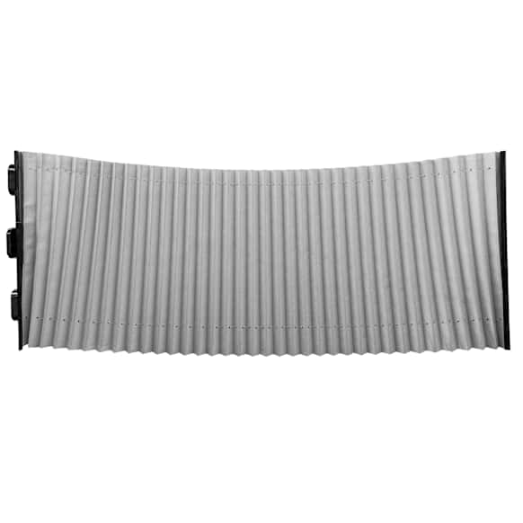 SV01 Sun Shade - Silver, Fabric, Universal, Sold individually - Fits 19 in. to 21 in.