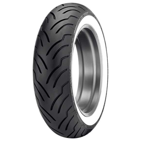 45131529 American Elite Bias Rear Tire - MU85B16 M/C 77H TL - Wide Whitewall