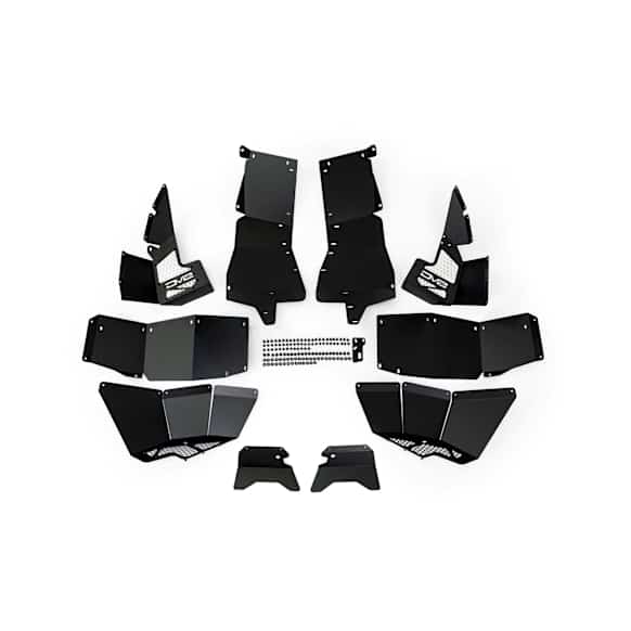 2021 Ford Bronco - Front, Driver and Passenger Side, Fender Flares, Black