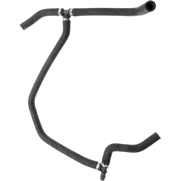 87780 Dayco Molded Series Heater Hose - Black, EPDM Rubber, Single I.D. hose, Direct Fit, Sold individually