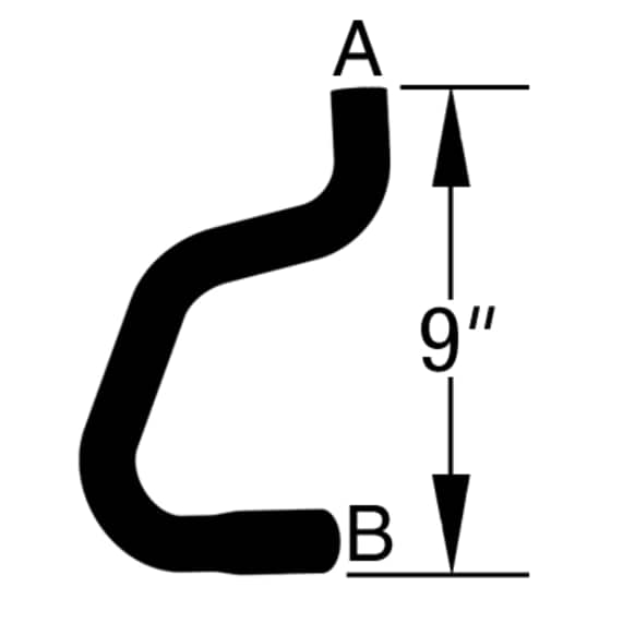 2010 Chevrolet Cobalt - Heater Hose, Heater Outlet