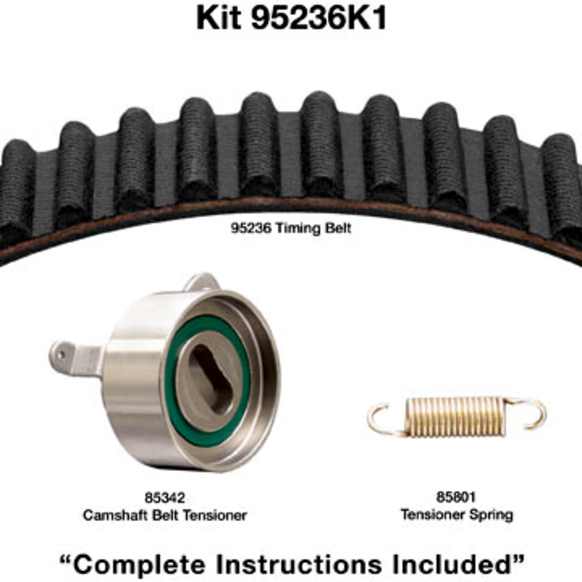 1997 Geo Prizm - Timing Belt Kit, Interference Engine, Water Pump Not Included, 4 Cyl 1.6L
