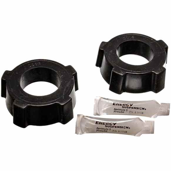15.2110G Leaf Spring Plate Bushing - Black, Polyurethane, Direct Fit