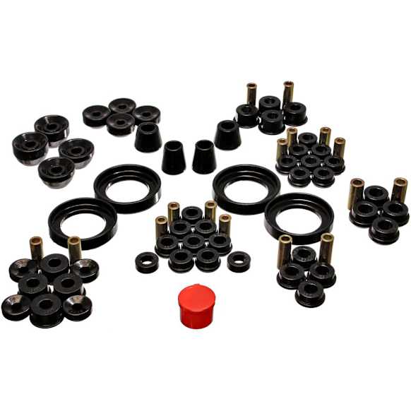 1999 Honda Prelude - Master Bushing Kit - Black, Polyurethane, Direct Fit, Kit