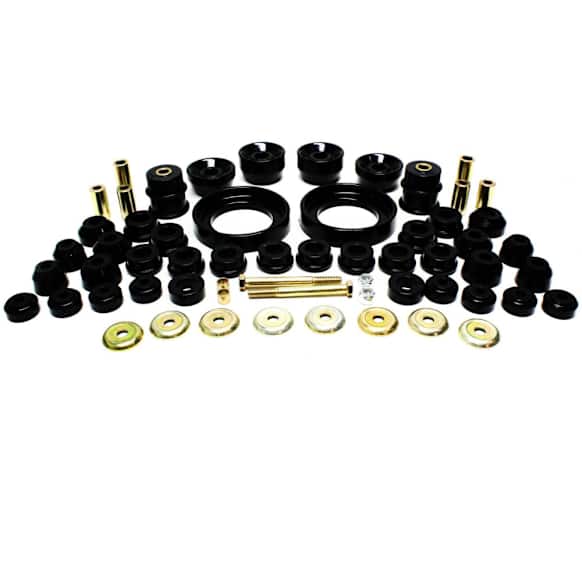 16.18107G Master Bushing Kit - Black, Polyurethane, Direct Fit, Kit