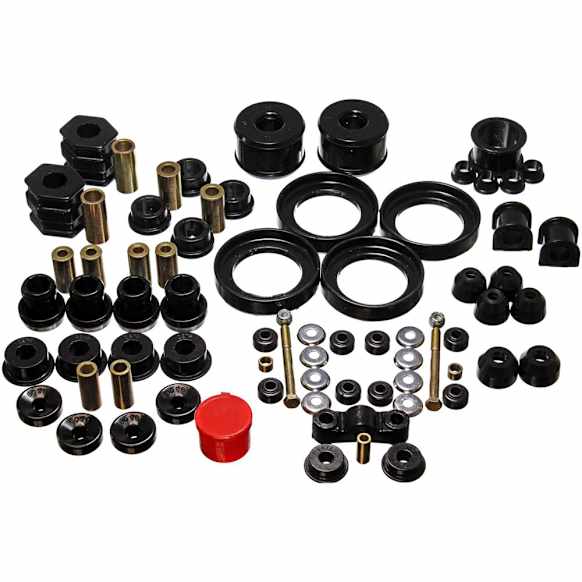 16.18110G Master Bushing Kit - Black, Polyurethane, Direct Fit, Kit