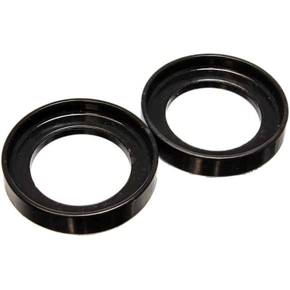 16.6103G Coil Spring Insulator - Black, Polyurethane, Direct Fit, Set of 2