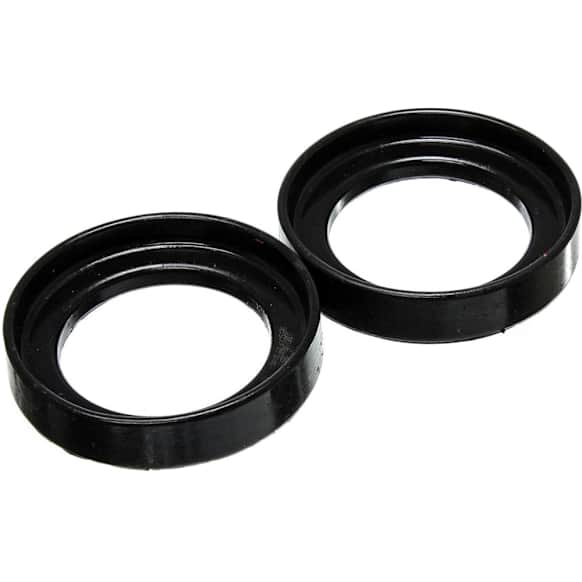 16.6104G Coil Spring Insulator - Black, Polyurethane, Direct Fit, Set of 2