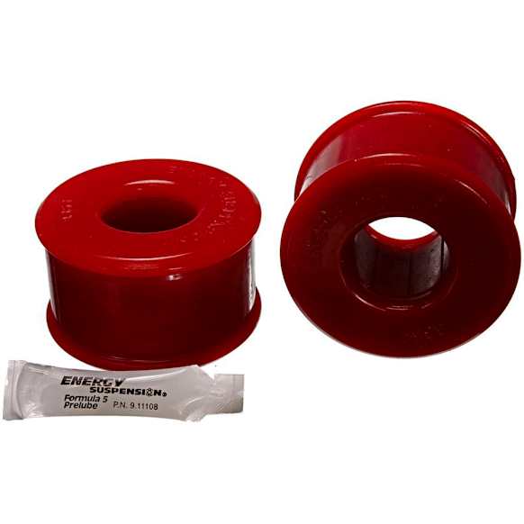 16.7107R Trailing Arm Bushing - Red, Polyurethane, Direct Fit, Set of 2