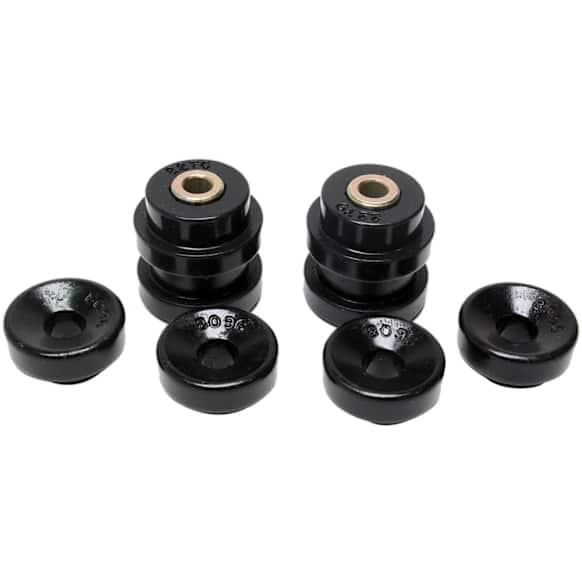 1991-1993 Acura Integra - Shock Bushing - Black, Polyurethane, 2-Piece, Direct Fit, Set of 4