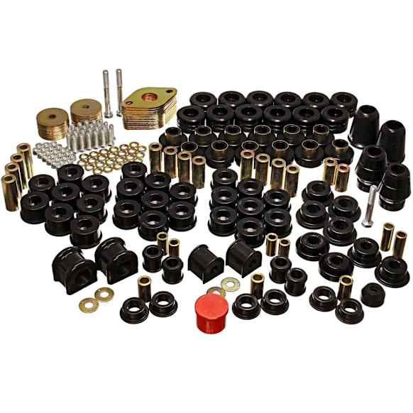2.18108G Master Bushing Kit - Black, Polyurethane, Direct Fit