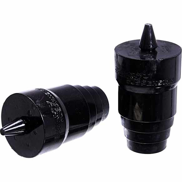 2.9105G Spare Tire Spacer - Black, Direct Fit