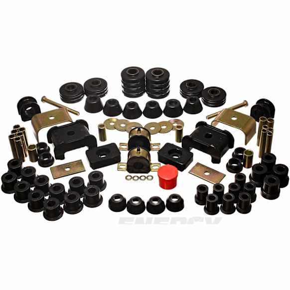 1976 GMC K15 - Master Bushing Kit - Black, Polyurethane, Direct Fit, Kit