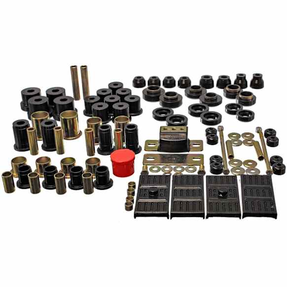 3.18119G Master Bushing Kit - Black, Polyurethane, Direct Fit, Kit