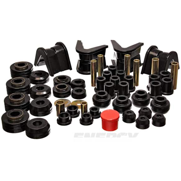 4.18107G Master Bushing Kit - Black, Polyurethane, Direct Fit, Kit