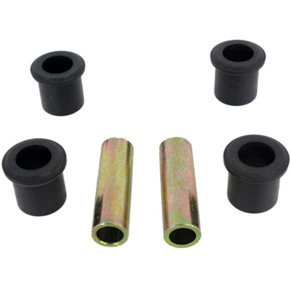 Leaf Spring Bushing - Black, Polyurethane, Direct Fit, 2-shackle-eye set