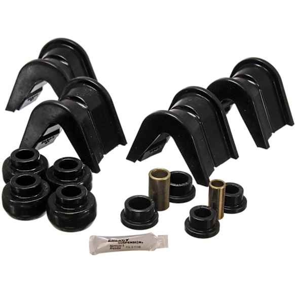 4.7105G Radius Arm Bushing - Black, Polyurethane, Direct Fit, 1-vehicle set