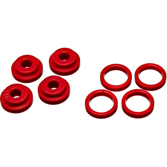 2004 Mitsubishi Eclipse - Shifter Bushing, transmissionmfrcode : F5M51-1, Red, Set