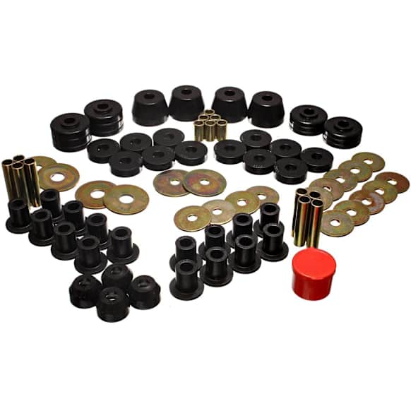 5.18101G Master Bushing Kit - Black, Polyurethane, Direct Fit, Kit