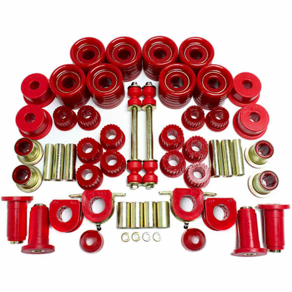 5.18109R Master Bushing Kit - Red, Polyurethane, Direct Fit, Kit