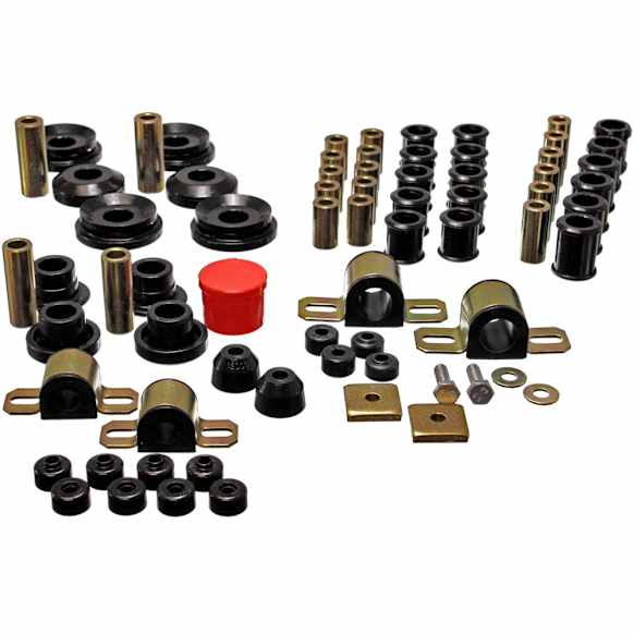 7.18107G Master Bushing Kit - Black, Polyurethane, Direct Fit, Kit