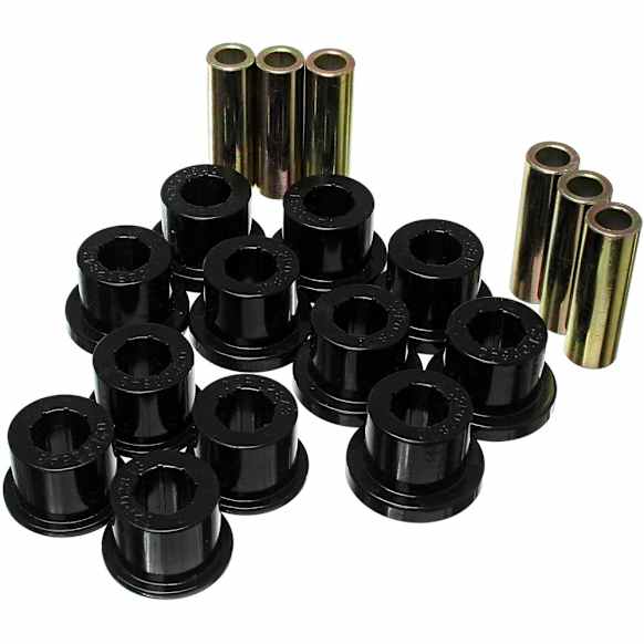 8.2116G Leaf Spring Bushing - Black, Polyurethane, Direct Fit, Kit