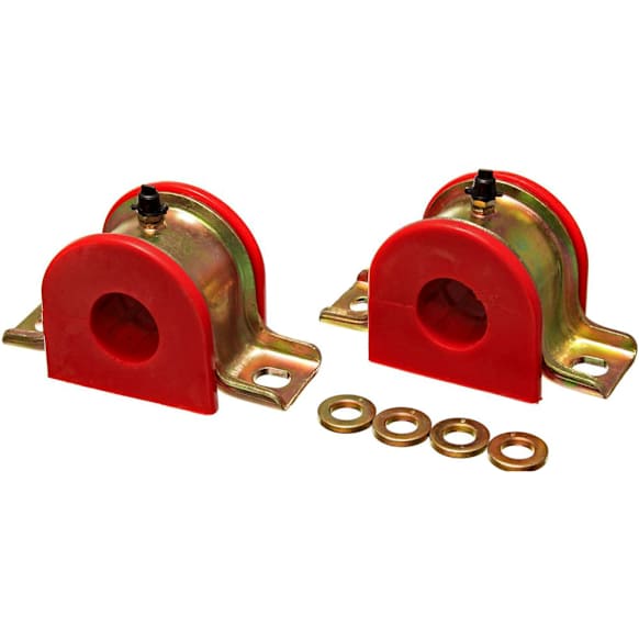 9.5181R Sway Bar Bushing - Red,, Set of 2, 1 mm Sway Bar Diameter