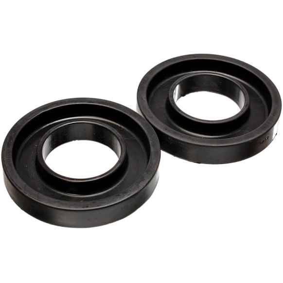 9.6105G Coil Spring Insulator - Black, Polyurethane, Universal, Set of 2