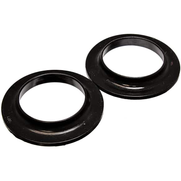 9.6108G Universal Coil Spring Isolator, Black, Polyurethane, 3.75 in. Inner Diameter, 5-13/16 in. Outer Diameter, 7/8 in. Height, Set Of 2