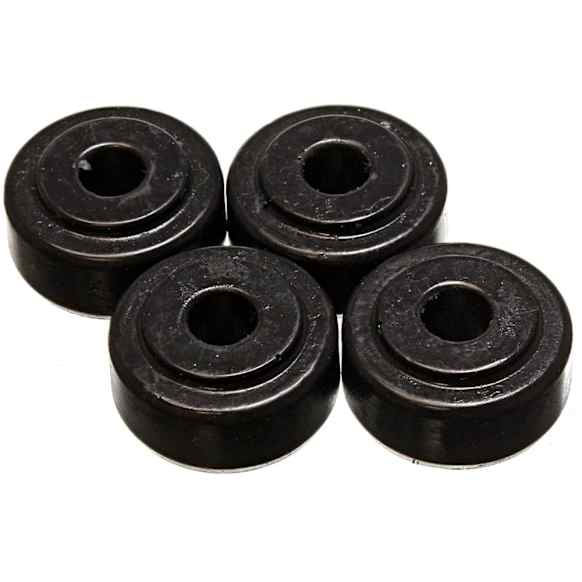 9.8101G Shock Bushing - Black, Polyurethane, 1-Piece, Universal, Set of 4