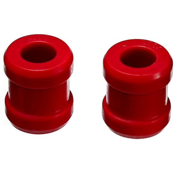 9.8111R Shock Bushing - Red, Polyurethane, 1-Piece, Universal, Set of 2