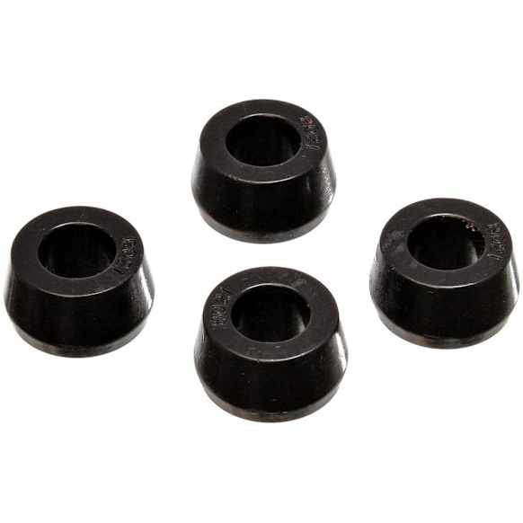 9.8142G Shock Bushing - Black, Polyurethane, 2-Piece, Universal, Set of 2
