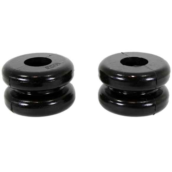 9.9005G Coil Spring Insulator - Black, Polyurethane, Universal, Set of 2