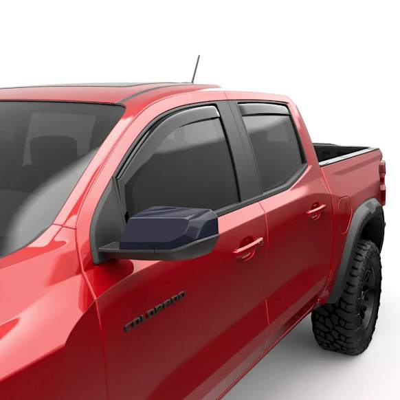 571481 Front and Rear, Driver and Passenger Side Window Visor, Smoke