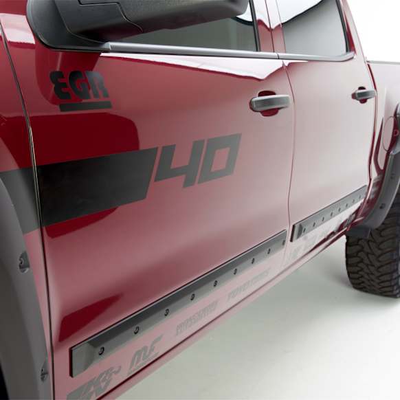 991674 Side Molding - Black, ABS Plastic, Direct Fit, Set of 4