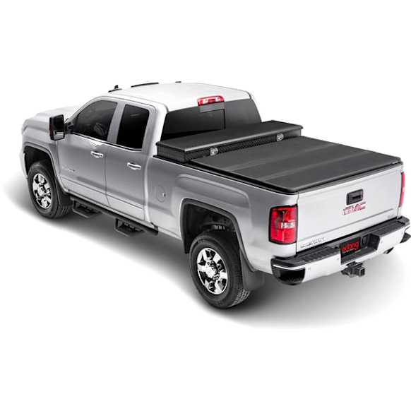 84422 Solid Fold 2.0 Toolbox Series Hard Folding Tonneau Cover, TPO with Polypropylene Fits Approx. 6 ft. 6 in. Bed