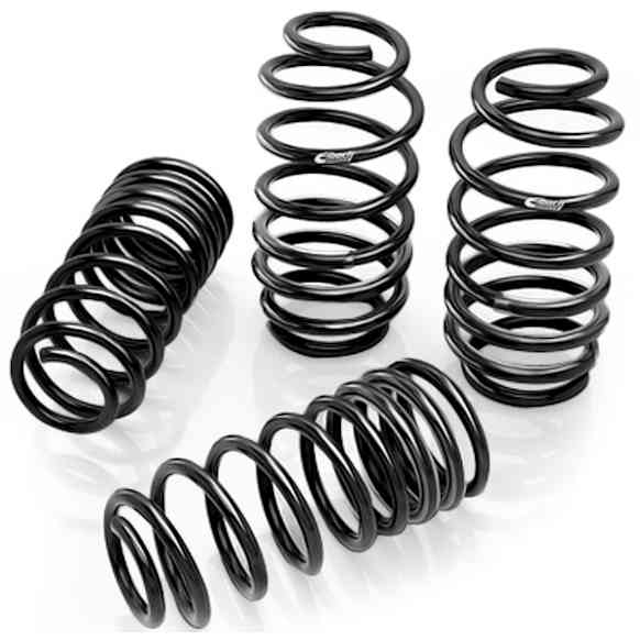 2015 Dodge Durango - Front and Rear Lowering Springs, Sport Utility, AWD, Pro-Kit Performance Springs, W/Front 0.7 in. Drop, W/Rear  Drop, Excludes Self-Leveling/Nivomat Shock Applications, 1.6 in., 1.8 in., Set of 4