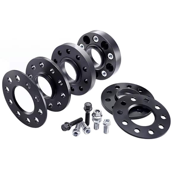 S90-4-20-044-B Wheel Spacer - Black, High-Strength Aircraft Aluminum Alloy, Direct Fit, Set of 2